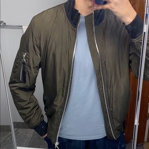 Men’s Zara bomber jacket